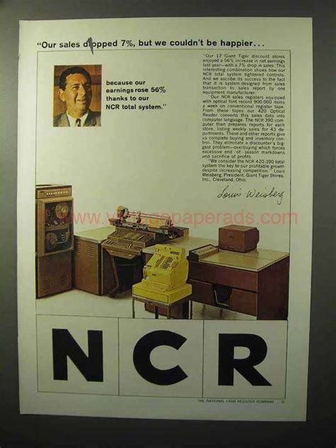 1964 Ncr Ad 420 Optical Reader 390 Computer Cb0139