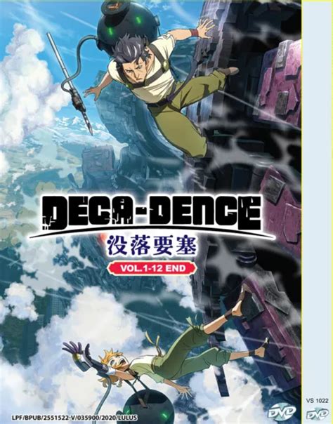 Dvd Anime Deca Dence Complete Tv Series Vol1 12 End English Dubbed