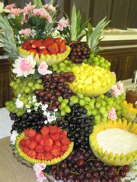 Pin By Candy Lovelace On Fruit Cascade Fruit Buffet Fruit Displays