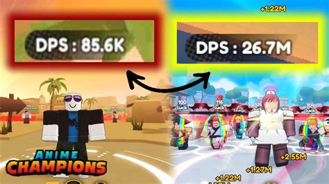 How To Increase Dps Anime Champions Simulator Youtube