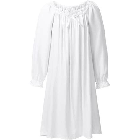 robe de nuit enfant chemise de nuit blanche fille coton robe vintage princesse pyjama manches