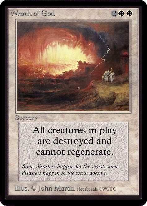 Wrath Of God Magic The Gathering Cards Magic The Gathering Magic Art