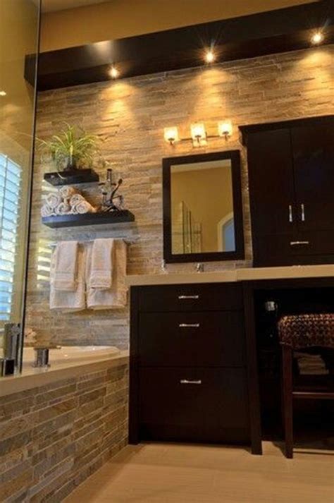 In general, modern vanities feature a min. 29 stunning natural stone bathroom ideas and pictures 2020