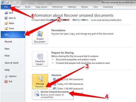 How to avoid unsaved document recovery in office. How to Recover Unsaved Word Document?