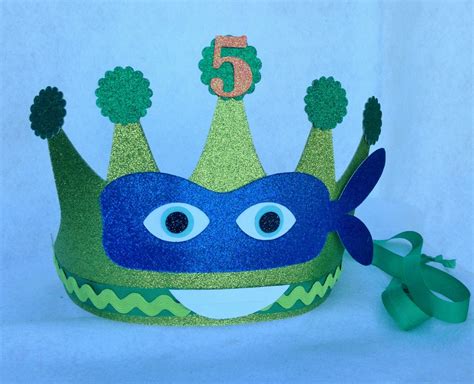 Teenage Mutant Ninja Turtles Birthday Crown Party Hat
