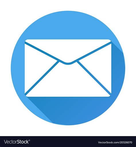 You can put it in facebook, youtube or instagram. Envelope icon mail symbol white silhouette on Vector Image