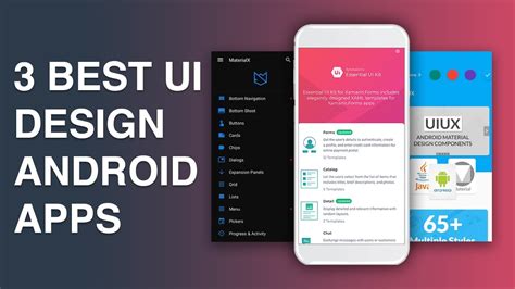 3 Best Ui Design Android Apps 🔥🔥🔥 Youtube