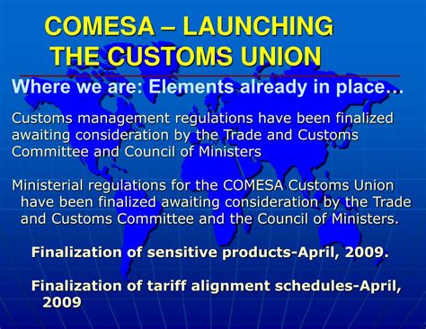 Ppt Comesa Towards The Customs Union Comesa Free Trade Area