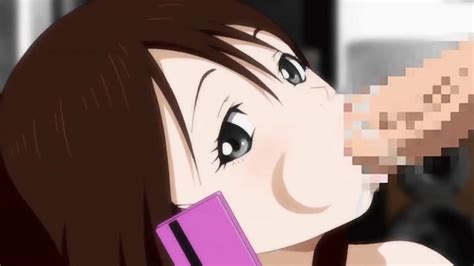 Rule 34 Aneki No Kounai Kaikinbi Animated Animated Brown Eyes Cellphone Censored Fellatio