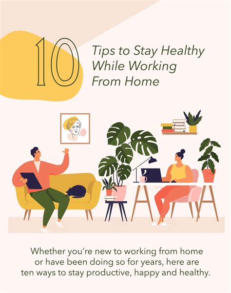 Tips To Stay Healthy While Working From Home Nasoya