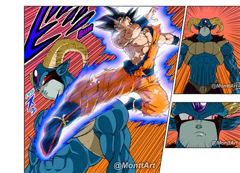 Dragon Ball Super I Moro Vs Goku Ui Full Color By Montt Art On Deviantart
