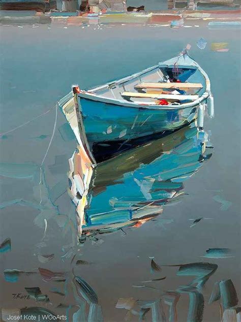 Josef Kote Paintings Wooarts 11 Sailboat Painting Boat Art Boat