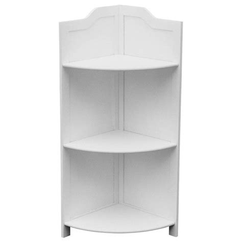 Well, this is what the corner shelf will kind of look like mounted on the wall just to give you an idea, but with tons of items on the shelf. Floor standing Corner Shelf unit | Bathroom furniture uk ...