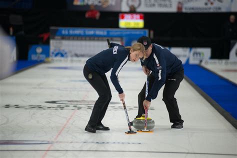 Photos First Ever Mixed Doubles Curlers Headed To The Olympics Mpr News