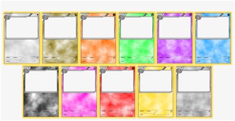 Svg Transparent Stock Pokemon Card Templates Stage - Pokemon Card Blank