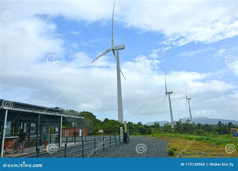 Pililla Wind Farm Windmills In Pililla Rizal Philippines Editorial