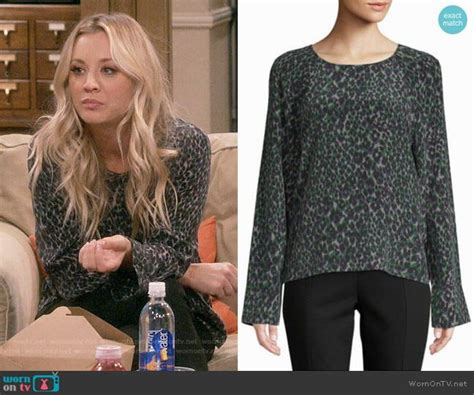 Pennys Leopard Print Top On The Big Bang Theory Outfit Details