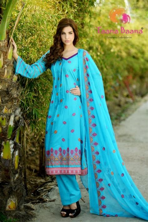 Taana Baana Spring And Summer Outfit Lawn Collection 2016