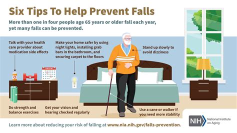 Six Tips To Help Prevent Falls National Institute On Aging