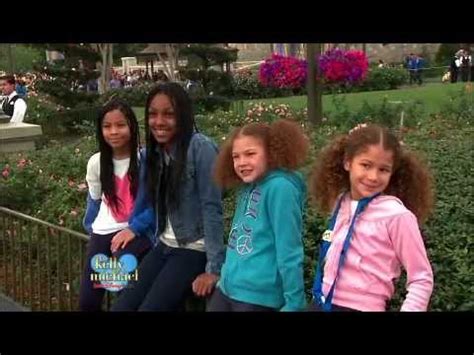 Michael jr.'s brother and sister crowded around him during the festivities, showing nothing but happiness for their brother and his accomplishment. Michael Strahan Takes Kids to Disney World's Fantasyland ...