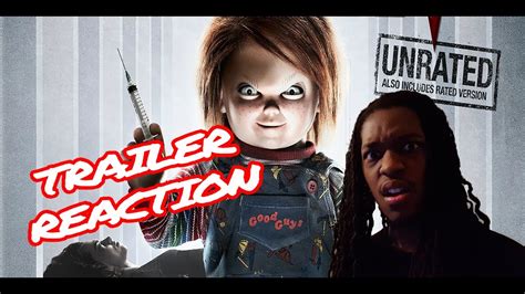 Cult Of Chucky Red Band Trailer Reaction Youtube