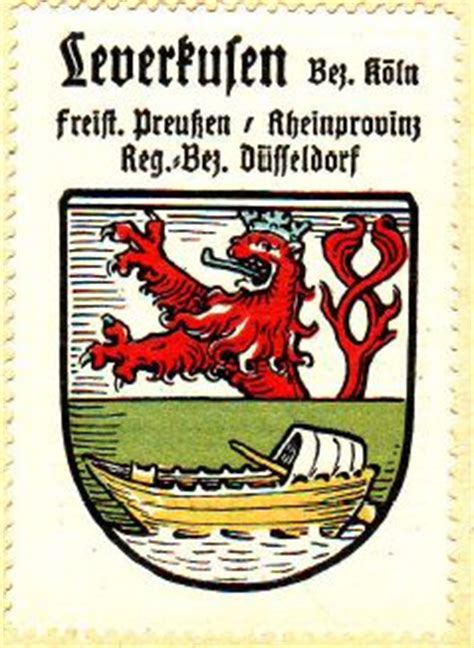 Auf dieser seite präsentieren wir ihnen das wappen der stadt leverkusen. Leverkusen - Wappen von Leverkusen / Coat of arms (crest ...