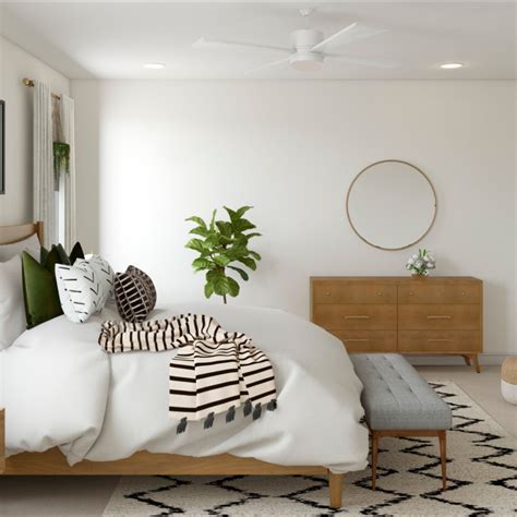 Eclectic Bohemian Glam Global Midcentury Modern Bedroom