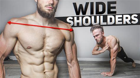 Get Wide Shoulders In 10 Minutes Home Workout No Equipment Youtube
