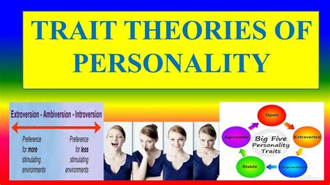 Trait Theories Of Personality Psychology Applied Psychology For