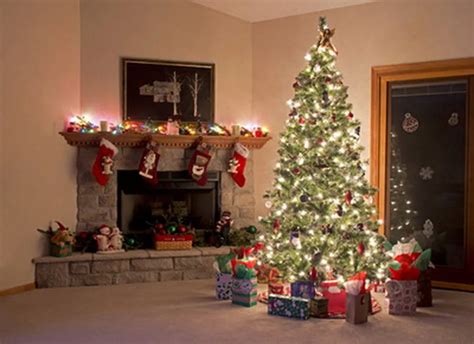 8x10ft25x3m Indoor Christmas Tree With Shining Light Bulb And Ts