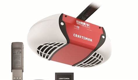 CRAFTSMAN 0.75-HP myQ Smart Belt Drive Garage Door Opener with MyQ and