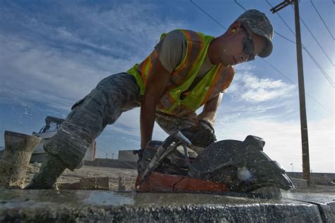 Hd Wallpaper Man Cutting Concrete Construction Worker Laborer