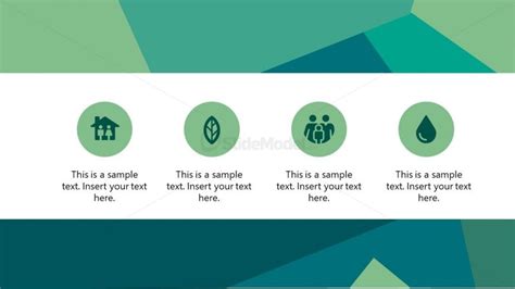 Waste Management Industry 4 Segment Template Slidemodel