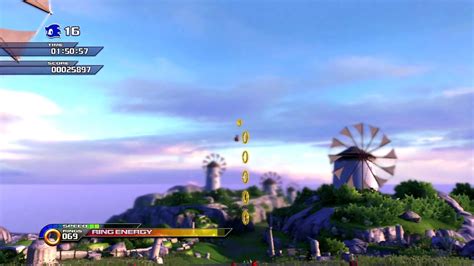 Sonic Unleashed Ps3 Apotos Windmill Isle Daytime Stages Youtube