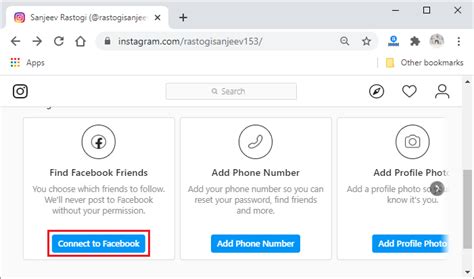 How To Link Instagram With Facebook Javatpoint
