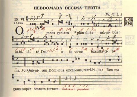 Un Poco De Todo Apuntes Sobre El Canto Gregoriano