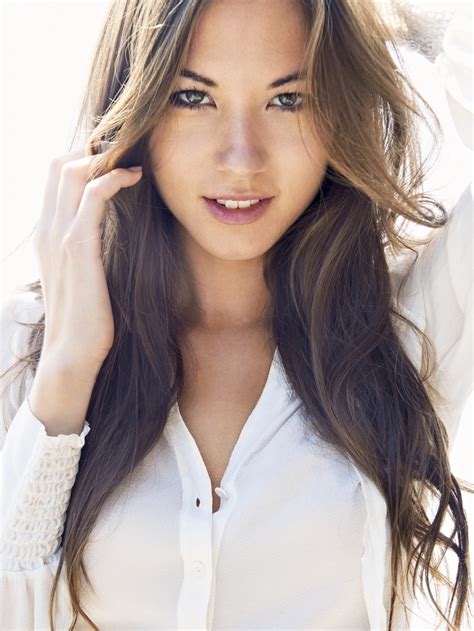 Women Portrait Display Megan Nakata Hands Long Hair Looking At Viewer Portrait Model