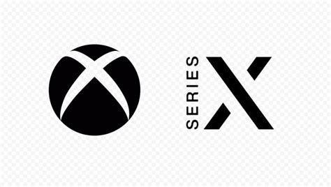 Black Microsoft Xbox Series X Logo Citypng