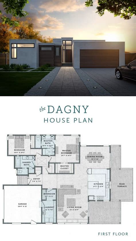 Dagny Contemporary And Beam House Plan 2 Bedrooms Bathrooms Plans