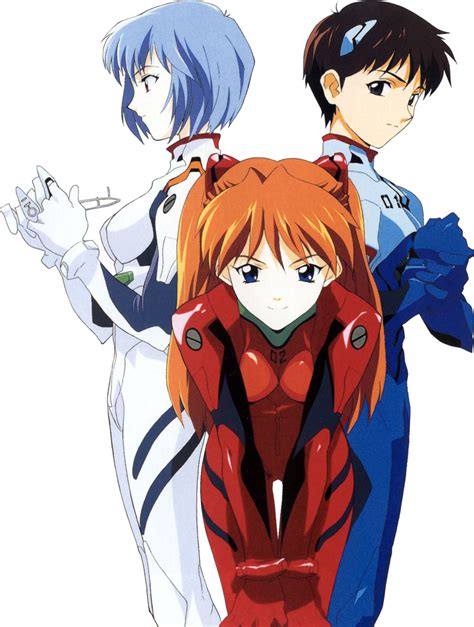 Shinji Neon Genesis Evangelion Main Character Png Download