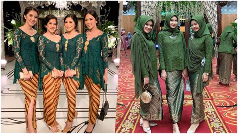 7 Seragam Kebaya Bridesmaid Nuansa Hijau untuk Kesan Mahal dan Elegan