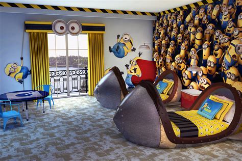 Despicable Me Themed Hotel Rooms At Universal Orlando Classy Mommy