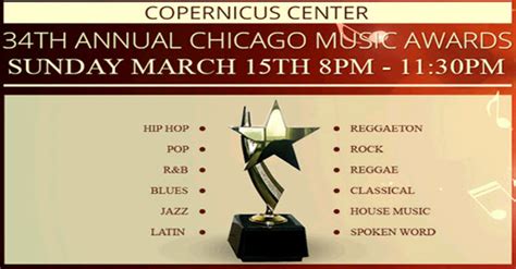 Chicago Music Awards 2015 Copernicus Center