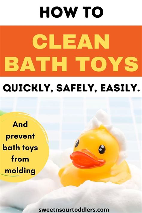 Effective Ways To Clean And Disinfect Kids Toys Cleaning Toys Bath