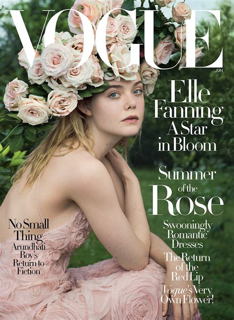 Like Her Turn In The Great Elle Fannings 2017 Vogue Cover Is Pure