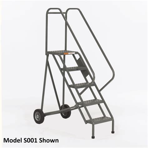 Folding Rolling Ladder S009 Ega Products Inc