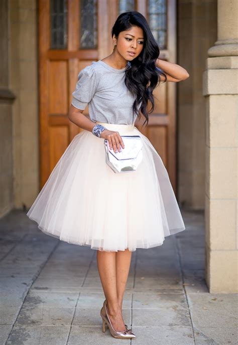keep the style on with these 30 tulle skirt outfits