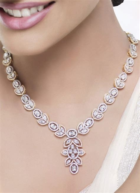 Tanishq Diamond Necklace Jewellery Pinterest Diamond Jewerly