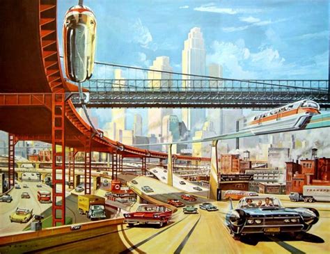 Das Neue Universum By Klaus Bürgle 1959 Future City Dieselpunk