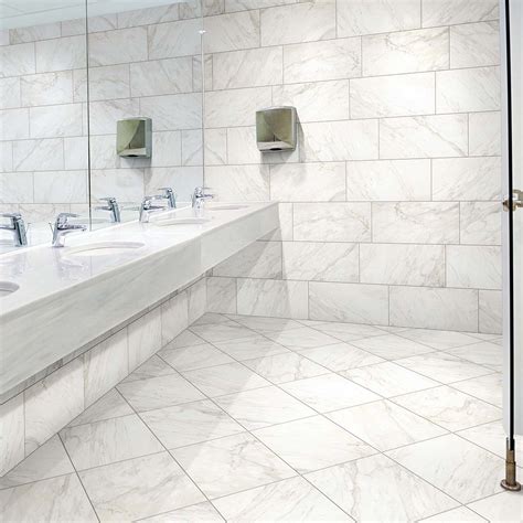 They represent some of the hottest tile trends currently popping up in hip bathrooms. Bathroom 12x12 And 12x24 Tile Patterns